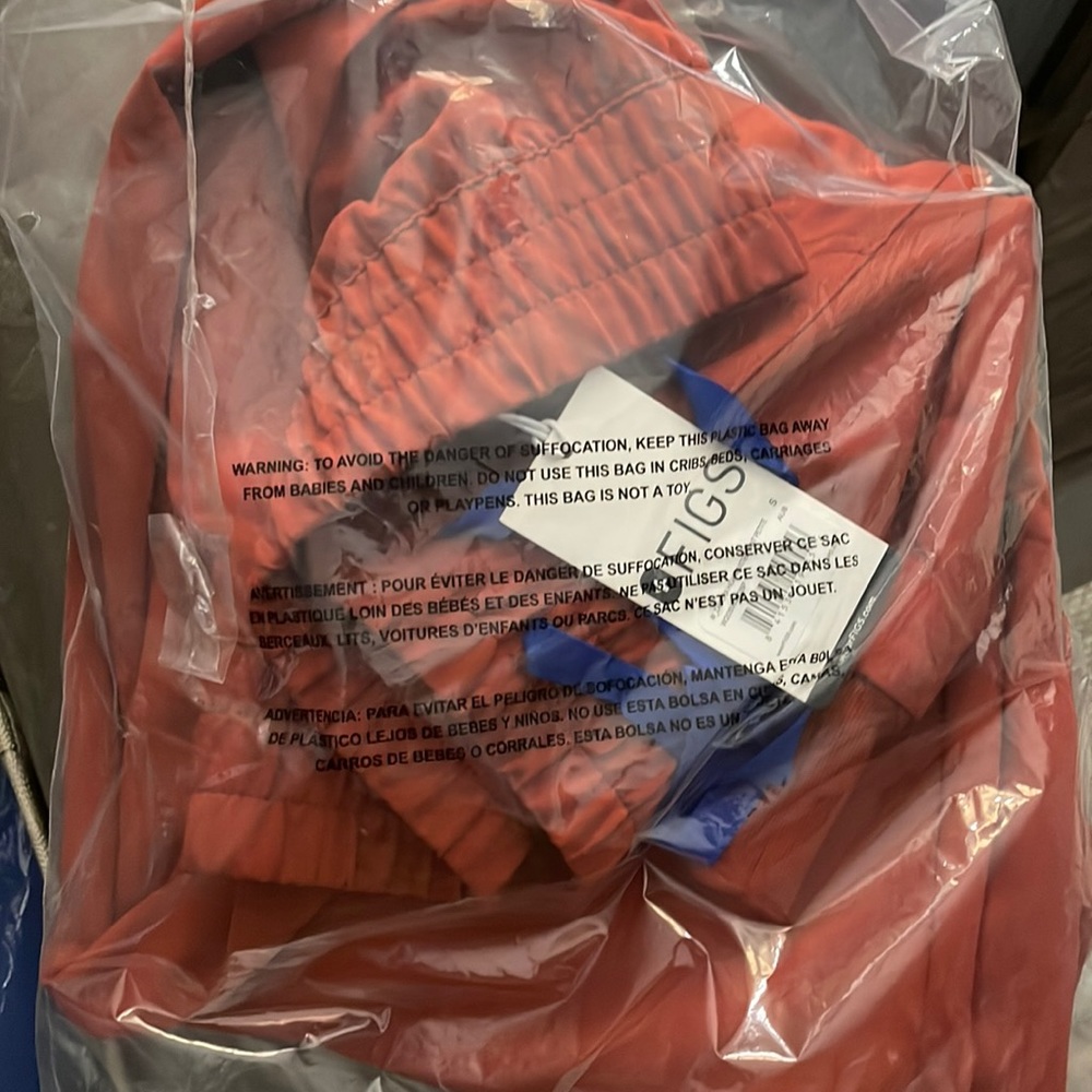 Figs high waist scrub pants